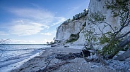 Denmark the limestone and chalk cliffs.