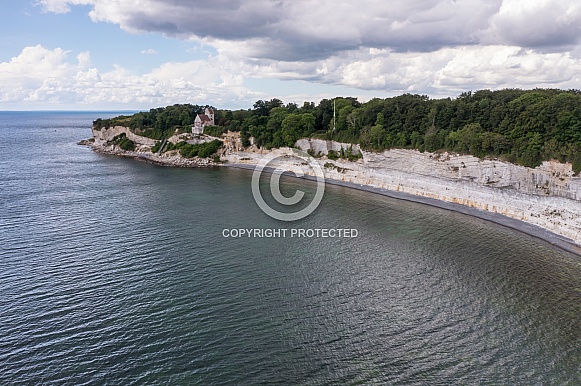 Denmark the limestone and chalk cliffs. Denmark the limestone and chalk cliffs.