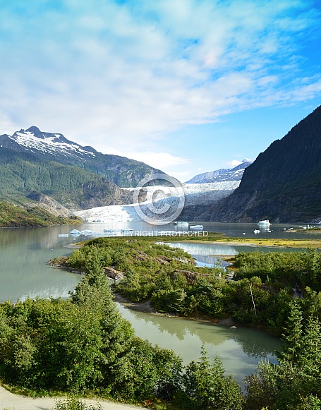 Mendehall Glacier, Alaska Mendehall Glacier, Alaska