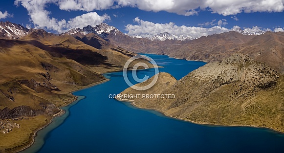 Turquoise Lake - Yamdrok High Pass - Tibet