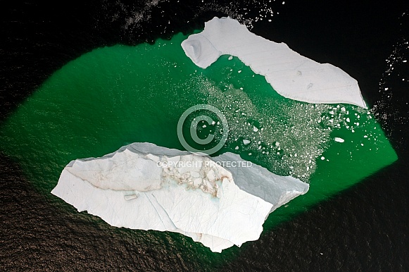 Icebergs at Newfoundland