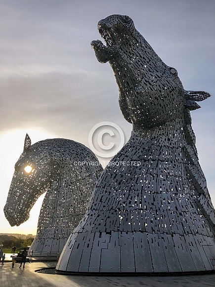 The Kelpies - Falkirk - Scotland The Kelpies - Falkirk - Scotland