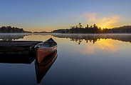 Early morning reflections at the lake