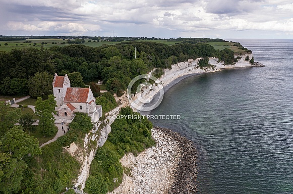 Denmark the limestone and chalk cliffs. Denmark the limestone and chalk cliffs.