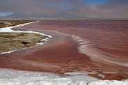 Salt evaporation pans - Namibia