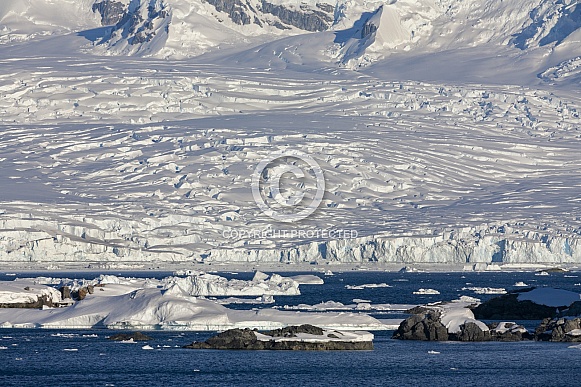 Polar landscape - Antarctica Polar landscape - Antarctica