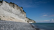 Denmark the limestone and chalk cliffs.