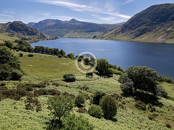 Crummock Water in the Lake District - England Crummock Water in the Lake District - England