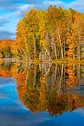 Northwoods Lake in Autumn