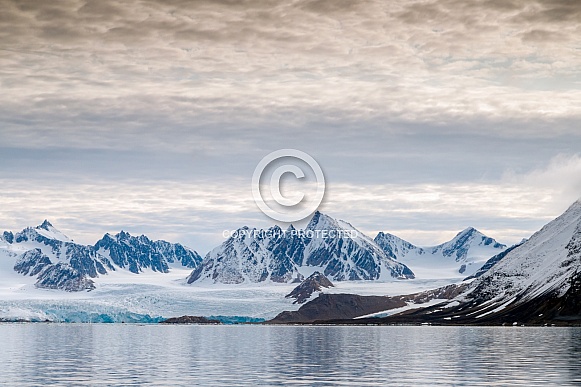 Landscape of Spitsbergen Landscape of Spitsbergen