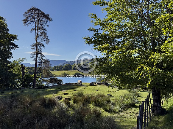 Loughrigg Tarn in the Lake District
