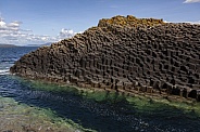Basalt rock formation - Staffa - Scotland