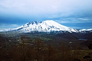 Mount St Helens and the surrounding parkland