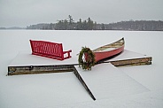 Christmas and the little red canoe