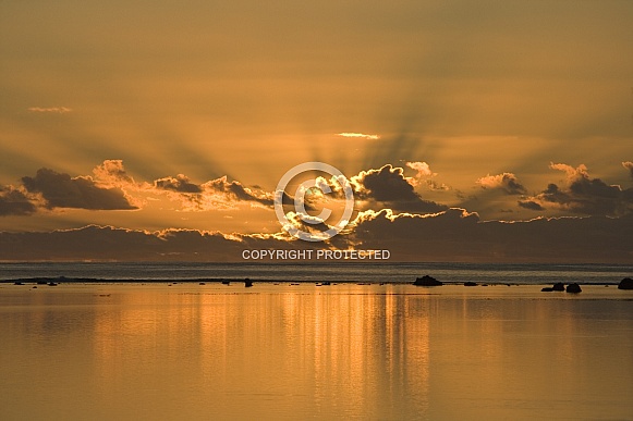 Sunset - Cook Islands - South Pacific