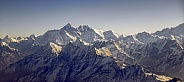 Mount Everest and the Himalayan Mountain Range