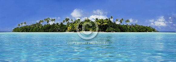 Coral Island - Cook Islands - South Pacific