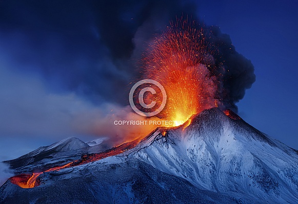 Explosive Volcanic Eruption