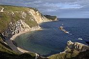 Man of War Bay - Dorset - England