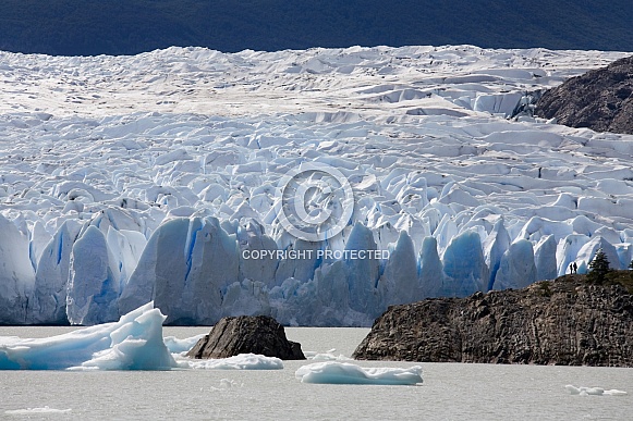 Grey Glacier - Torres del Paine - Patagonia - Chile