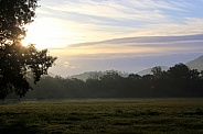 Early Morning Sunrise at the Ranch