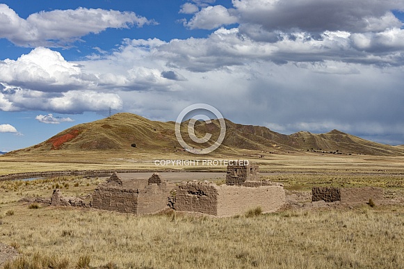 The altiplano in Puno Province - Peru