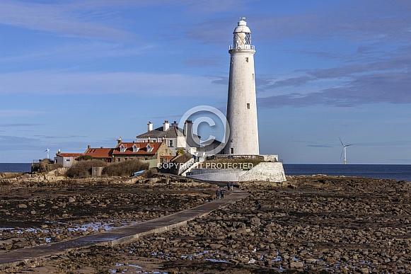 St Mary's Lighthouse - Whitley Bay - UK St Mary's Lighthouse - Whitley Bay - UK