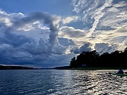 Dramatic Sky at the Lake