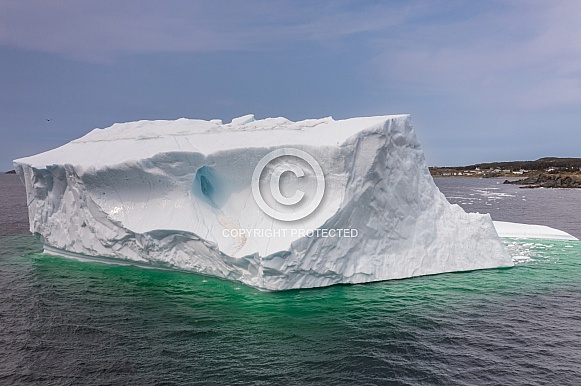 Icebergs at Newfoundland