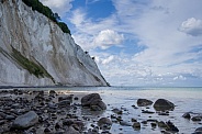Denmark the limestone and chalk cliffs.