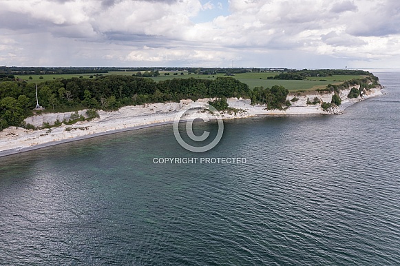 Denmark the limestone and chalk cliffs. Denmark the limestone and chalk cliffs.