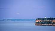 Denmark the limestone and chalk cliffs.