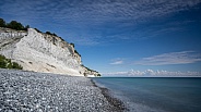 Denmark the limestone and chalk cliffs.