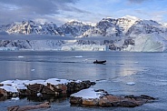 Arctic landscape - Scoresbysund - Greenland