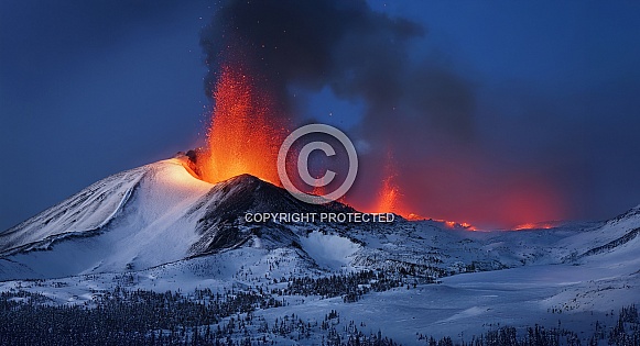 Explosive Volcanic Eruption