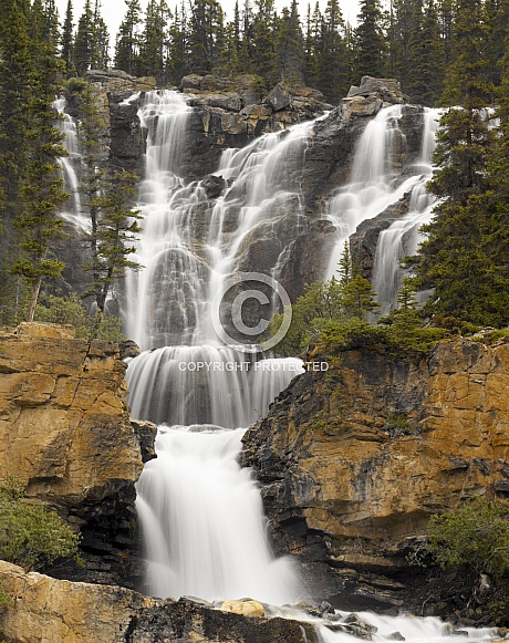 Stanley Falls - Jasper National Park - Canada