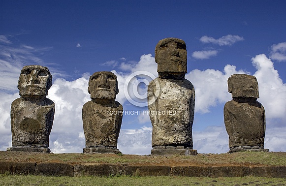 Moai of Easter Island Moai of Easter Island