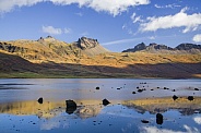 Coastal landscape of Berufjordur - Iceland