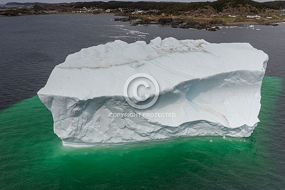 Icebergs at Newfoundland