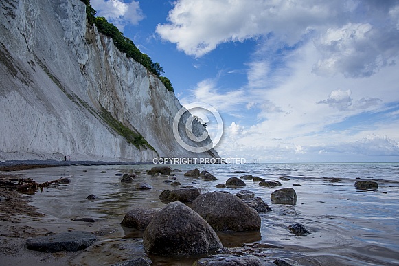 Denmark the limestone and chalk cliffs. Denmark the limestone and chalk cliffs.
