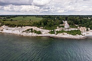 Denmark the limestone and chalk cliffs.