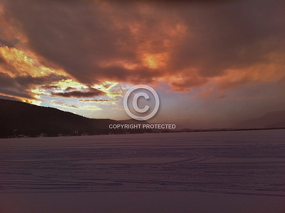February Sunset