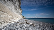 Denmark the limestone and chalk cliffs.