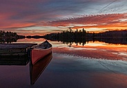 Sunrise at the lake