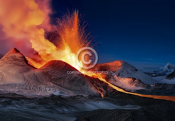 Explosive Volcanic Eruption