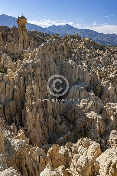 Valle de la Luna near La Paz - Bolivia