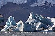 Icebergs - Jokulsarlon glacier lagoon - Iceland