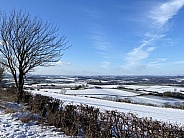 Winter snow - North Yorkshire - England