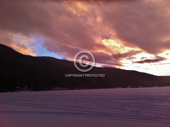 February Sunset
