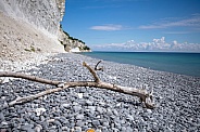 Denmark the limestone and chalk cliffs.